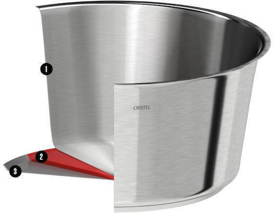 Cristel 1826 24cm Τηγάνι
