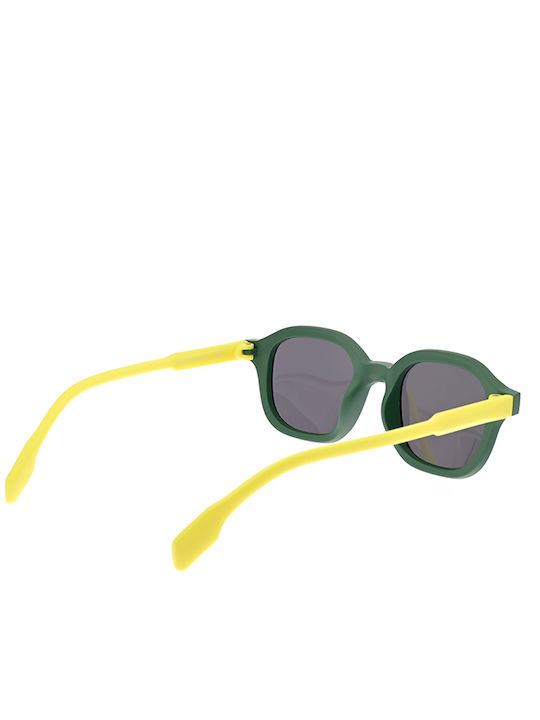 Oliver Peoples Γυναικεία Γυαλιά Ηλίου με Πράσινο Κοκκάλινο Σκελετό και Γκρι Φακό CT11088 C8