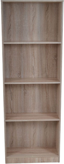 Ankor Επιδαπέδια Ραφιέρα Μπάνιου Ξύλινη 60x24x170cm