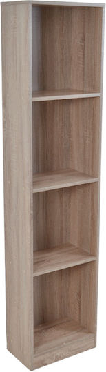 Ankor Floor Bathroom Shelf Wooden 40x24x170cm Brown