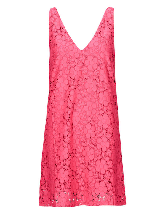 Dress Καλοκαιρινό Mini Φόρεμα Ροζ