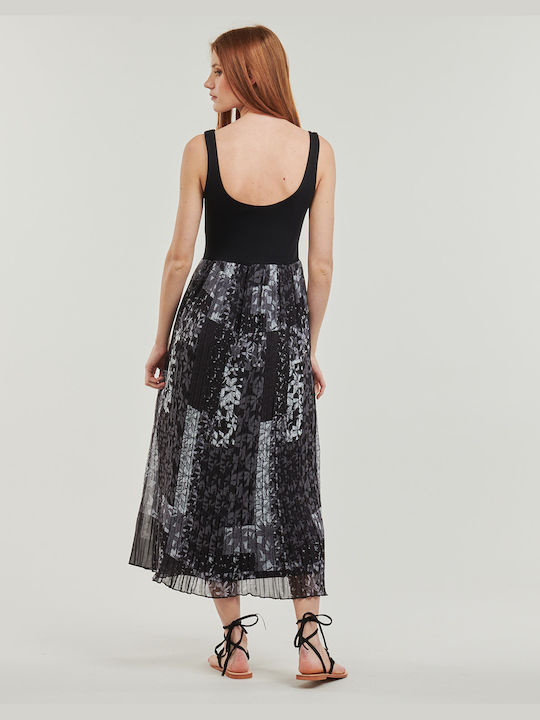 Desigual Maxi Φόρεμα Μαύρο