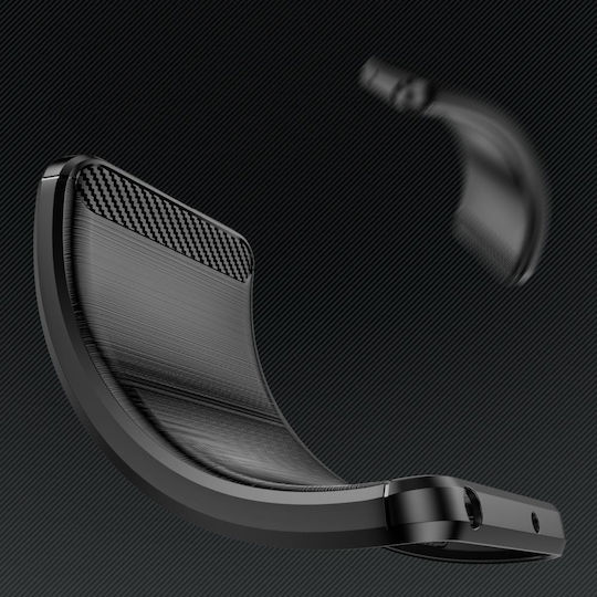 Tech-Protect Umschlag Rückseite Silikon Schwarz (Galaxie M15)