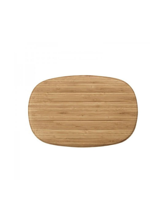 Stelton Ψωμιέρα με Καπάκι Ξύλινη Μαύρη 34.5x22.5x13cm