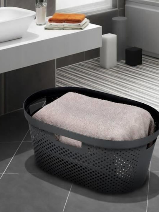 Curver Laundry Basket Plastic 59x39x27cm Gray