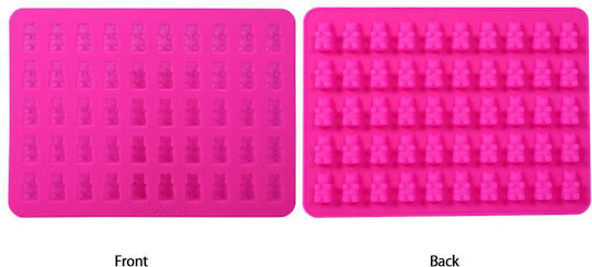 Formă de Patiserie din Silicon 18.7x13.7x1buc 1buc