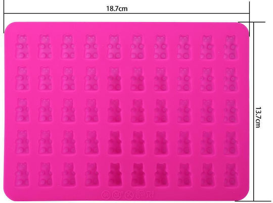 Formă de Patiserie din Silicon 18.7x13.7x1buc 1buc