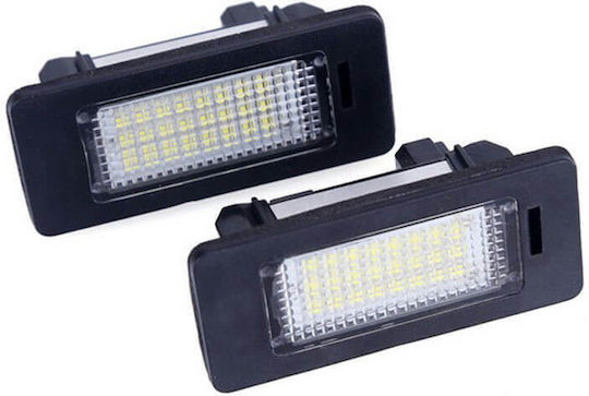Edman Светлини за регистрационната табела LED за BMW E60 / E39 / E90 / Серия 3 / E91 / E92 / E46 / M3 / X5 / X6 Chevrolet Лумина 2бр