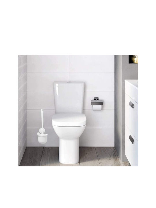 Bathlux Пластмаса Банята на Пингал Бял