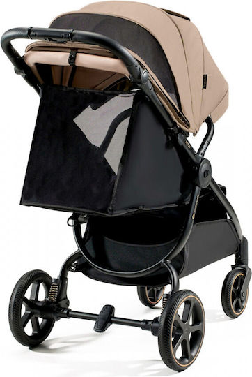 Kinderkraft Mitzy Cărucior pentru Bebeluși Potrivit pentru Nou-născut Linen Bej 5kg