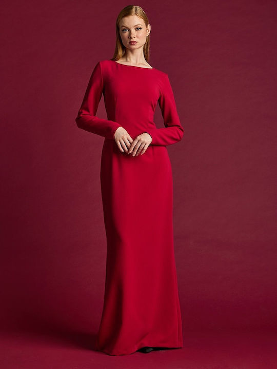 Forel Maxi Dress Red