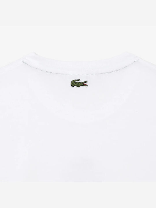 Lacoste Kinder-T-Shirt Weiß