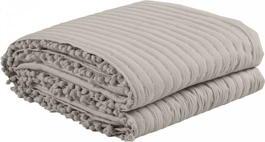 Das Home 9625 Cuvertură Extra-dublu Microfibra Beige 220x240cm