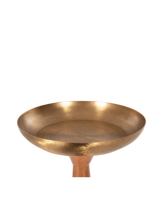 HomeMarkt Διακοσμητικό Βάζο Metallisch Guntur Rosa 20x20x87cm 1Stück