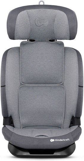 Kinderkraft ONETO3 Детско Столче за Кола i-Размер с Isofix Cool Grey 9-36 кг