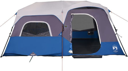 vidaXL Campingzelt Blau für 9 Personen 441x288x217cm