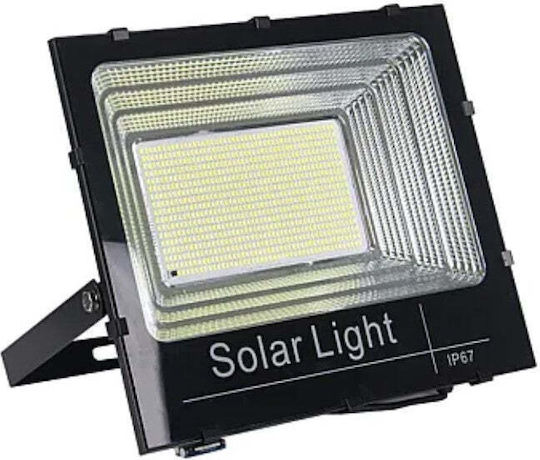 Proiector LED Solar Etanș 200W cu Fotocelul și Telecomandă IP65