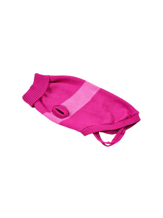 Glee Pulover tricotat Câinelui în culoarea Roz 25cm.