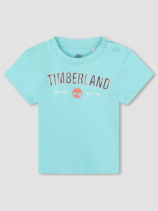 Timberland Kids Set with Shorts Summer 2pcs Blue