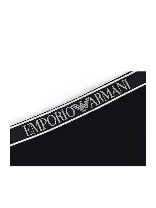 Emporio Armani Jachetă cu fermoar pentru bărbați black