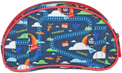 Diakakis Fabric Pencil Case Μέσης Thomas with 1 Compartment