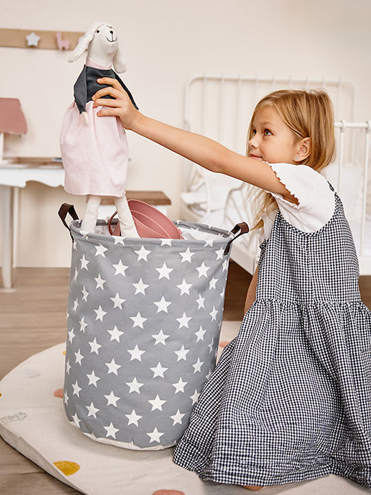 Sipo Storage Basket Fabric Gray 43lt 1pcs