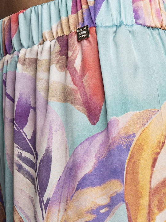 Femei Din material textil Pantaloni cu elastic
