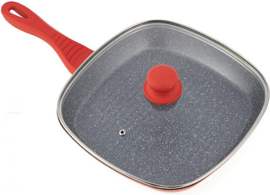 Heinner Grill With Lid made of Aluminum with Non-Stick Coating