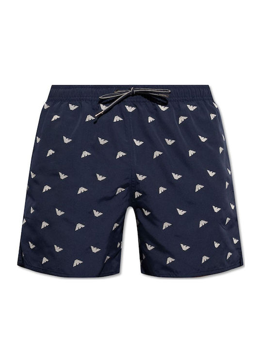 Logo Herren Badebekleidung Bermuda Blue Navy