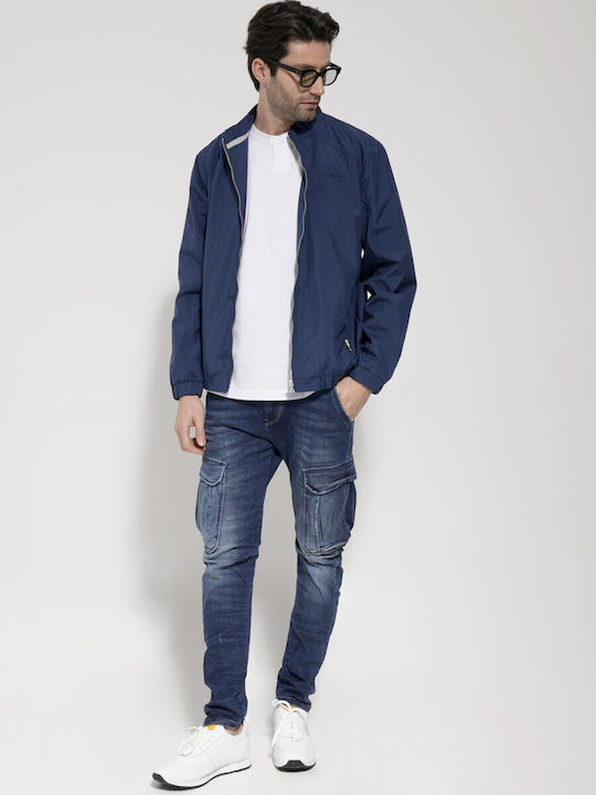 Tresor Herren Jacke Lässig Blue