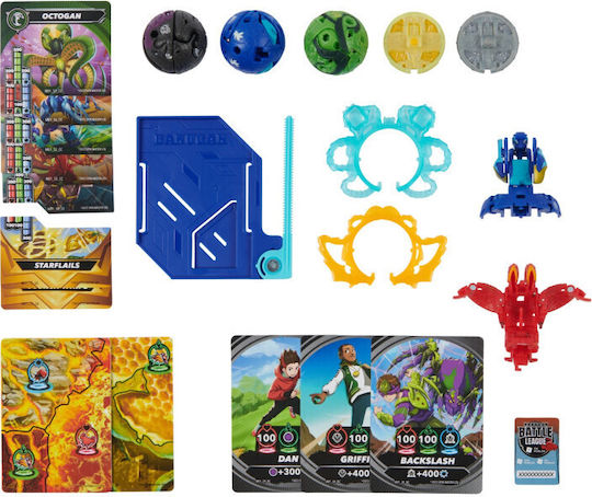 Spin Master Jucărie Miniatură Nillious Mantid Bruiser Octogan Bakugan