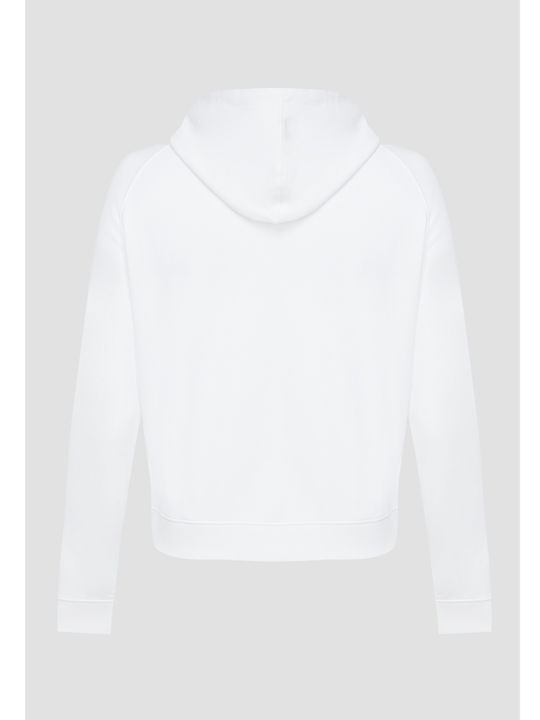 Hugo Boss Women's Hooded Sweatshirt WHITE