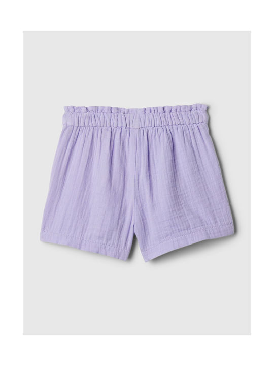 GAP Șort/Bermude pentru copii din material textil Pull-on Violet