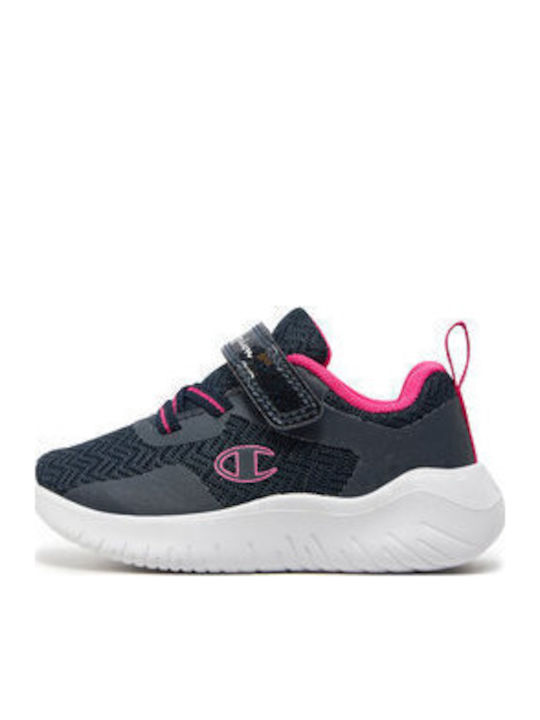 Softy Evolve Παιδικά Sneakers με Σκρατς Navy Μπλε