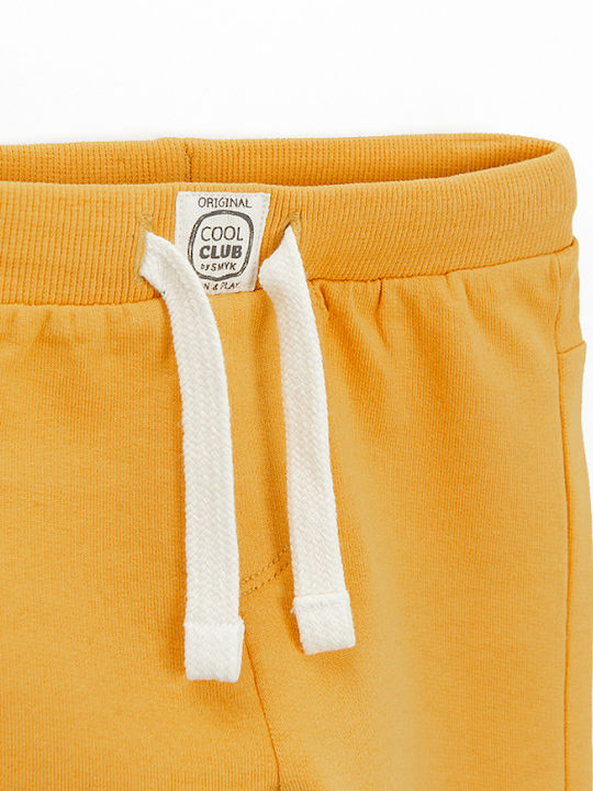 Cool Club Copilăresc Pantalon de Trening yellow 1buc