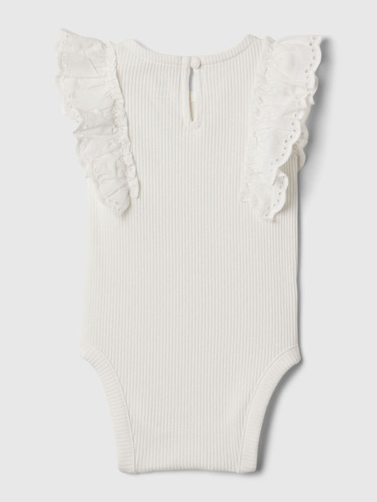 GAP Baby Bodysuit Set Off white