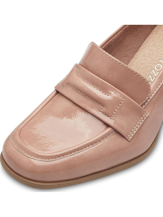 Pumps mit mittelhohem Absatz Rosa