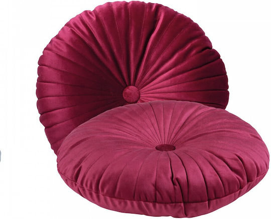 Das Home Velvet Sofa Cushion 0268 Round Diameter 38 38x38cm