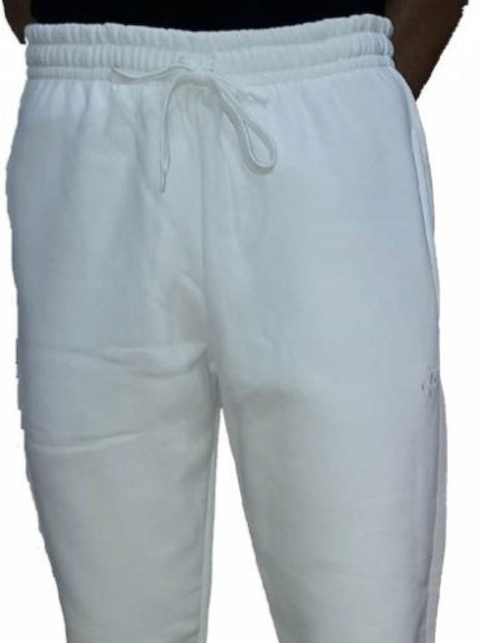 Target French Terry Herren-Sweatpants WHITE