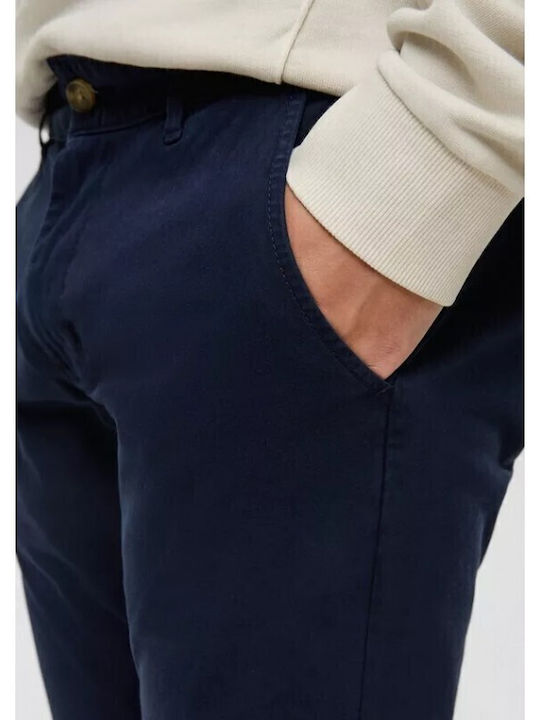 Παντελόνι Chino Ελαστικό Μπλε Navy