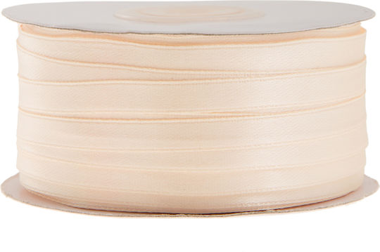 Satin,σατεν Band Doppelseitig Monochrom Rosa 100meters mit Breite 6mm