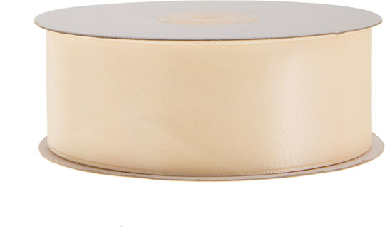 Stoff Band Doppelseitig Monochrom Rosa 50meters mit Breite 38mm