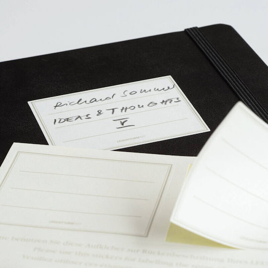 Leuchtturm1917 Notebook 187 Sheets A6 Square Black
