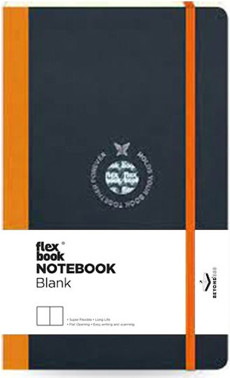 The Writing Fields 2100110 Notebook with Blank Pages Gray