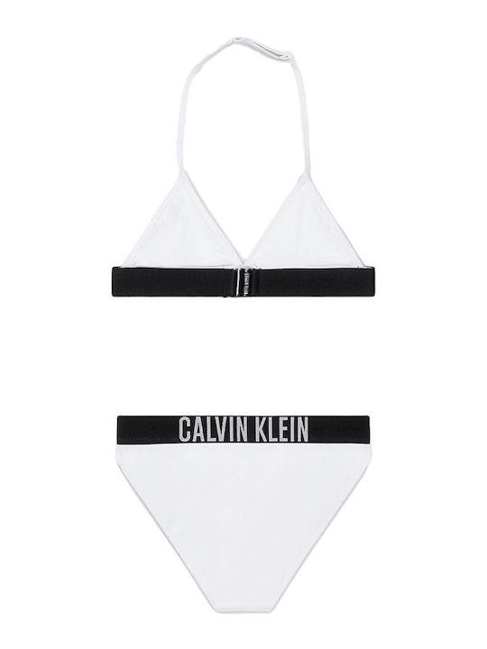 Calvin Klein Intense Power Kids Swimwear Bikini Classic White