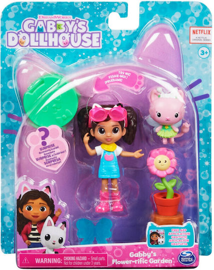 Spin Master Gabby's Dollhouse Flower-Rific Garden for 3+ Years
