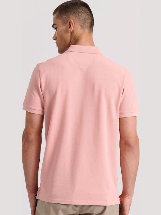 Polo Short Sleeve Blouse Coral Pink
