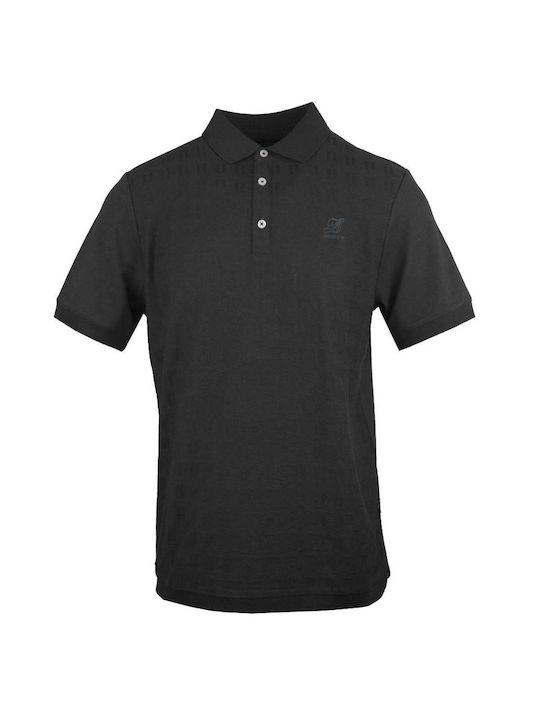 Zenobi Men's Blouse Polo Black