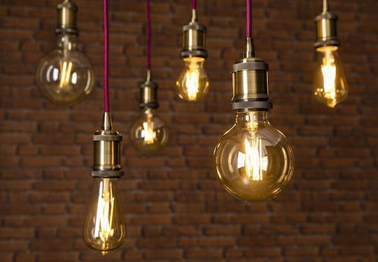 Lutec Smart Λάμπα LED 7.5W για Ντουί E27 και Σχήμα ST64 Θερμό Λευκό 806lm