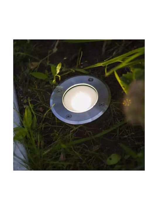 Lutec Cydops Außenstehlampe Projektor LED Für Außenbereich 6.8W Mit Natürliches Weiß Licht IP67 Schwarz